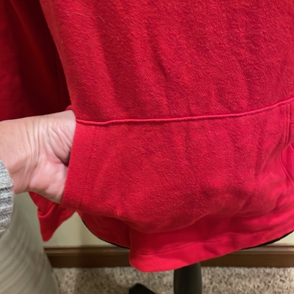 PINK VICTORIA SECRET 5TH & OCEAN KANSAS KU 1/4 ZIP SWEATSHIRT SIZE XS - Picture 5 of 10